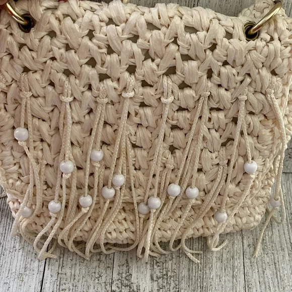 Straw mini hand Bag made in Japan - Picture 7 of 9